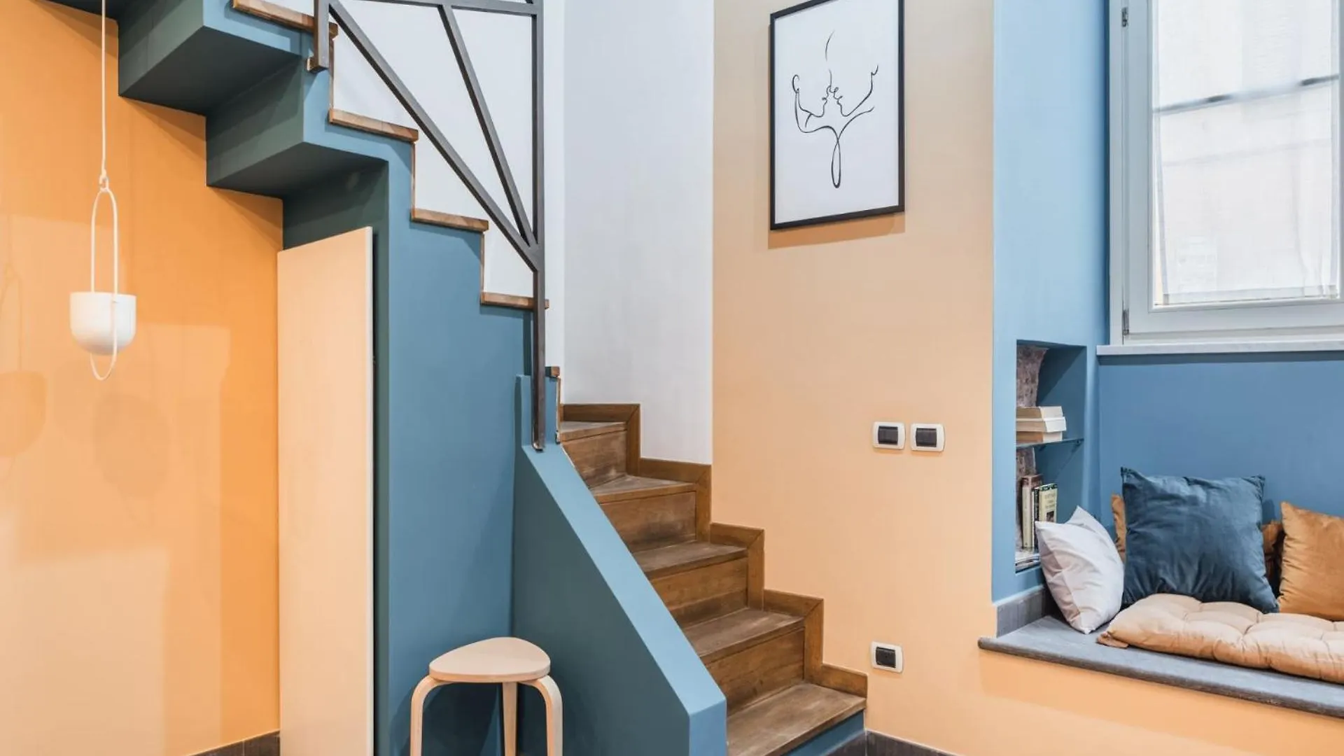 The Best Rent - Colorful Loft In Trastevere Area ローマ 0*,